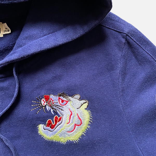 EVISU HOODIE BACK & FRONT EMBROIDERY [L]