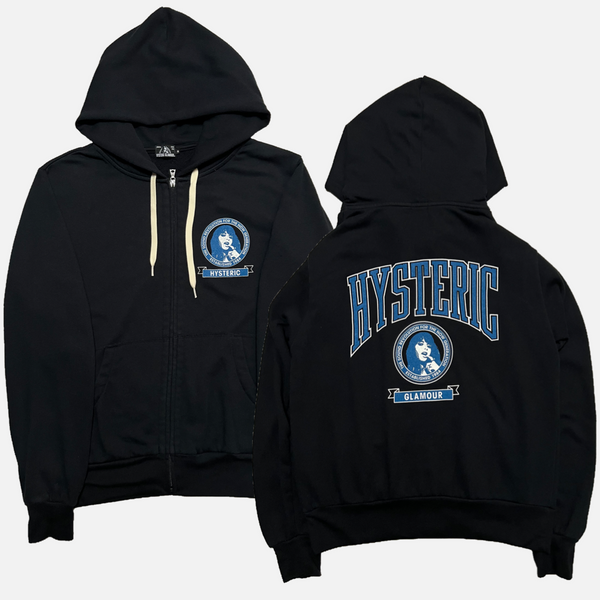 HYSTERIC GLAMOUR NAVY HOODIE [M]