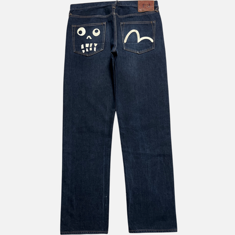 EVISU DENIM MUTANT FACE [W34]