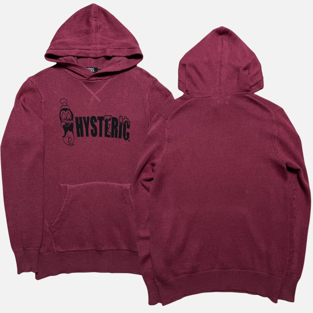 HYSTERIC GLAMOUR KNIT HOODIE [M]