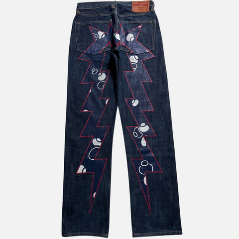 EVISU LIGTHNING BOLT DENIM [W30]