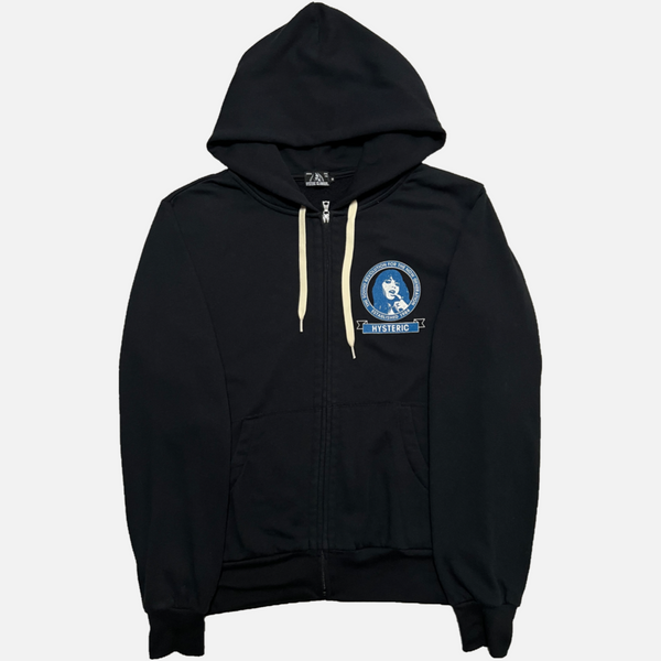 HYSTERIC GLAMOUR NAVY HOODIE [M]