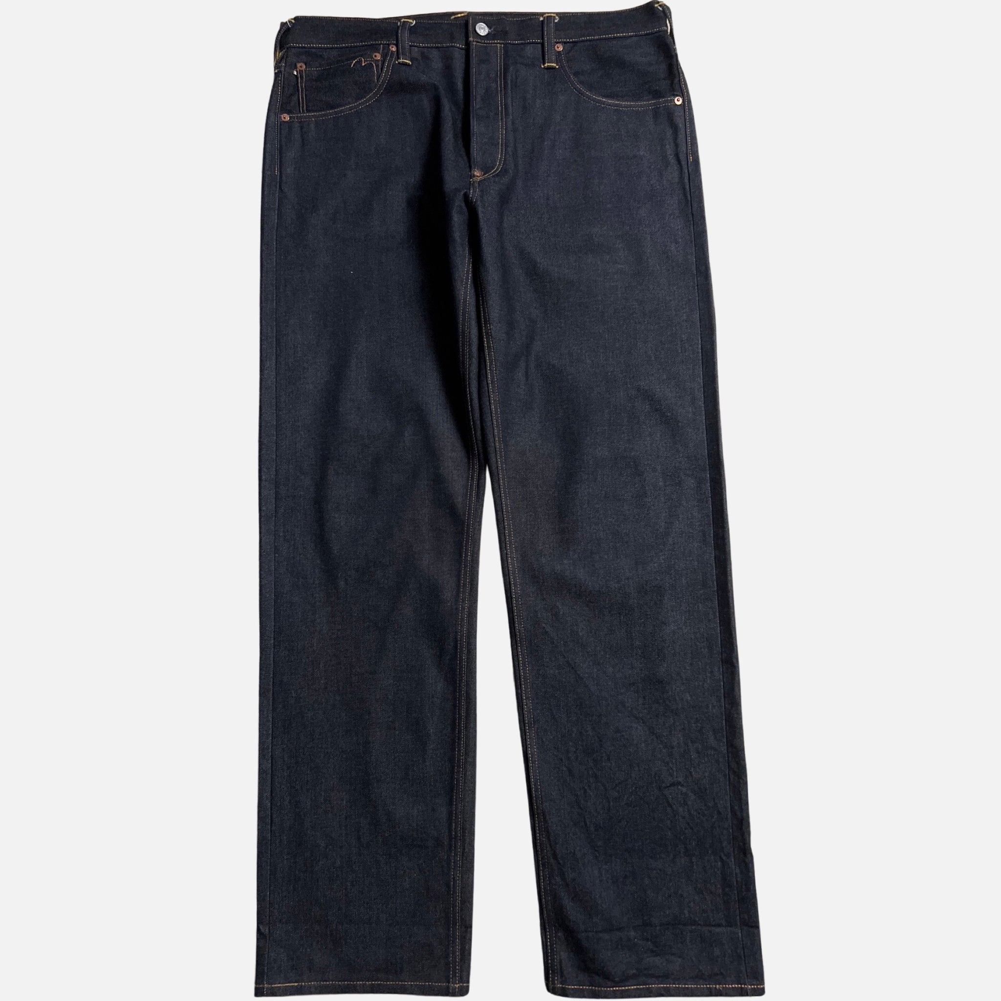 パンツ EVISU denim EVISU DENIM WHITE DIACOCK [W36] – 2K DEPT.