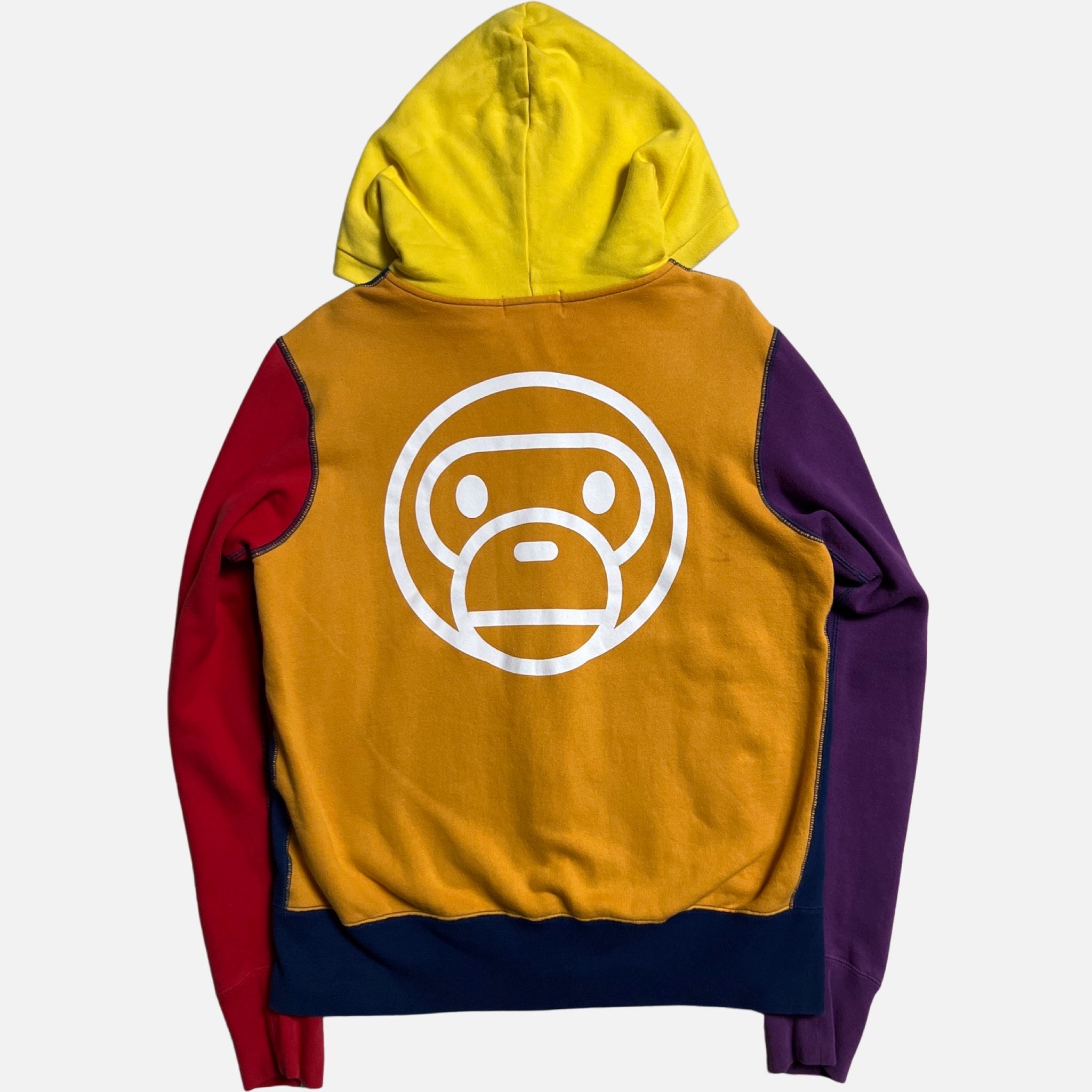 【BabylClub】 Gold button hoodie onepiece ♥2Col Bape OG Baby Milo Junk Food Hoodie | Grailed