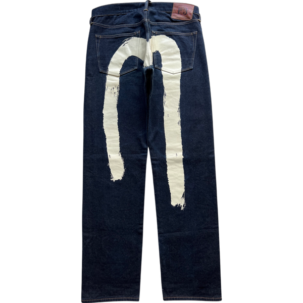 EVISU DENIM WHITE DIACOCK [W32]