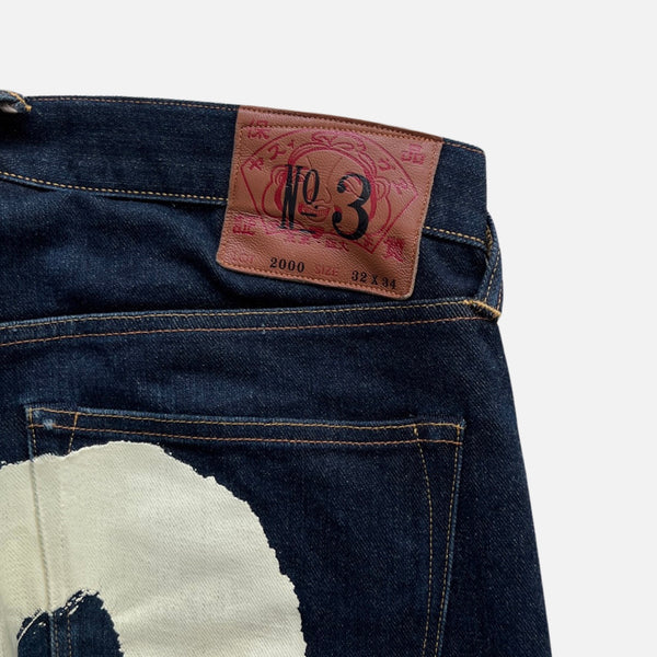 EVISU DENIM WHITE DIACOCK [W32]