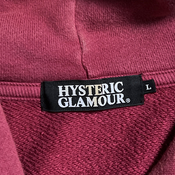 HYSTERIC GLAMOUR HOODIE RED [L]